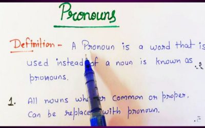 One Pronoun